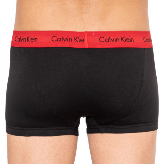 3PACK Мъжки боксерки Calvin Klein черено (U2664G-BZP)