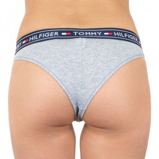 Дамски бразилски бикини Tommy Hilfiger сив (UW0UW00723 004)