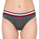 Дамски стрингове Tommy Hilfiger сив (UW0UW01065 091)