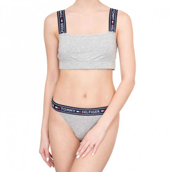 Дамски сутиен Tommy Hilfiger сив (UW0UW00531 004)