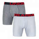 2PACK Мъжки боксерки Under Armour сиво (1327415 011)