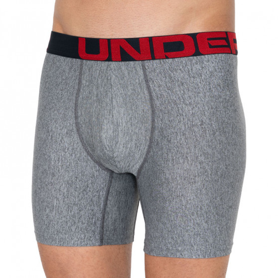 2PACK Мъжки боксерки Under Armour сиво (1327415 011)