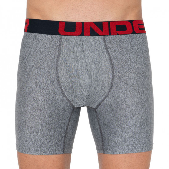 2PACK Мъжки боксерки Under Armour сиво (1327415 011)