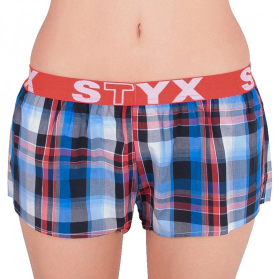 5PACK дамски боксерки Styx спортни еластични многоцветни (T61122263136)