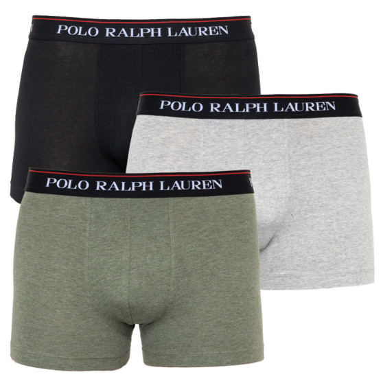 3PACK Мъжки боксерки Ralph Lauren многоцветен (714662050050)