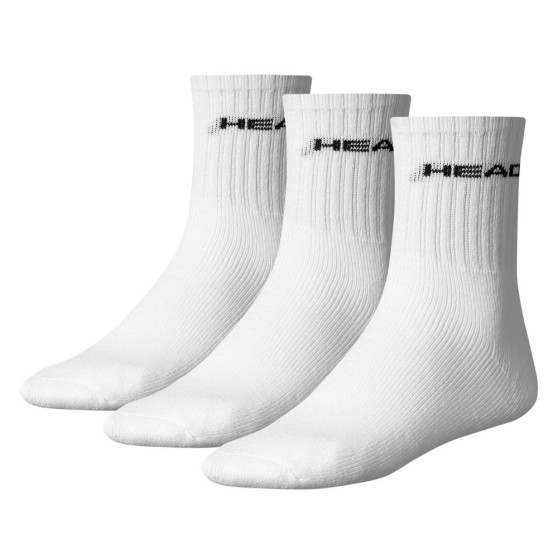 3PACK Бели чорапи HEAD (75100301 300)