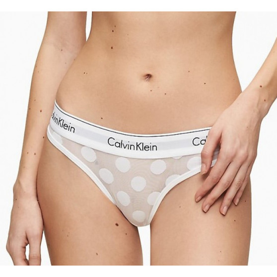 Дамски стрингове Calvin Klein бяла (QF5849E-100)