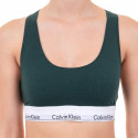 Дамски сутиен Calvin Klein тъмнозелен (F3785E-CP2)