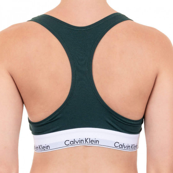 Дамски сутиен Calvin Klein тъмнозелен (F3785E-CP2)