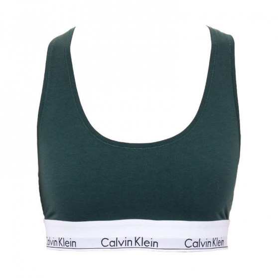 Дамски сутиен Calvin Klein тъмнозелен (F3785E-CP2)