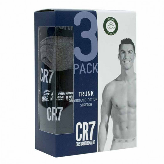 3PACK Мъжки боксерки CR7 многоцветен (8110-49-2712)