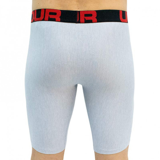 2PACK Мъжки боксерки Under Armour сиво (1363622 011)