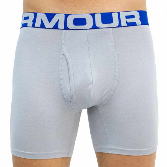 3PACK Мъжки боксерки Under Armour сиво (1363617 011)