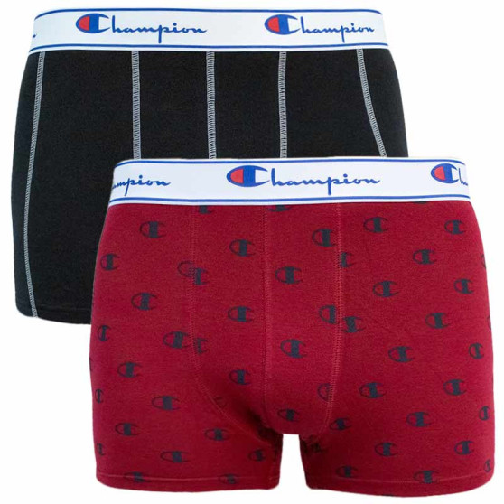 2PACK Мъжки боксерки Champion многоцветен (Y081W-9MW)