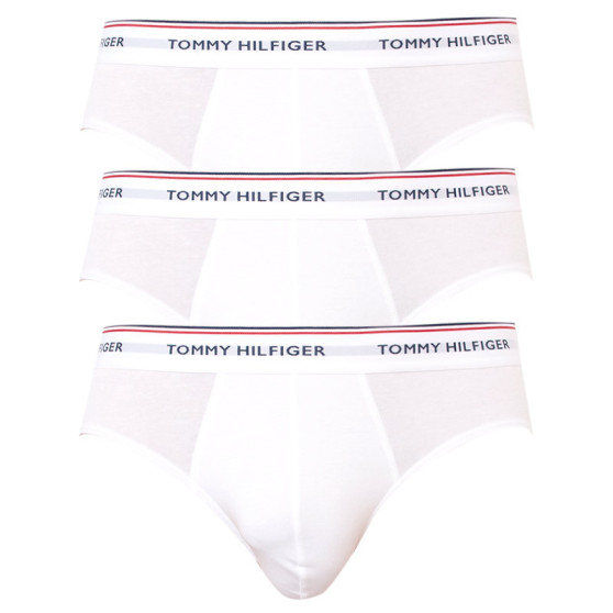 3PACK мъжки слипове Tommy Hilfiger бяла (1U87903766 100)