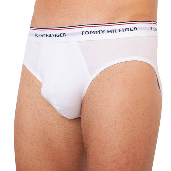 3PACK мъжки слипове Tommy Hilfiger бяла (1U87903766 100)