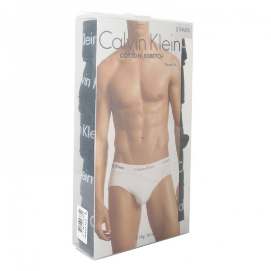 5PACK мъжки слипове Calvin Klein черено (NB2876A-XWB)