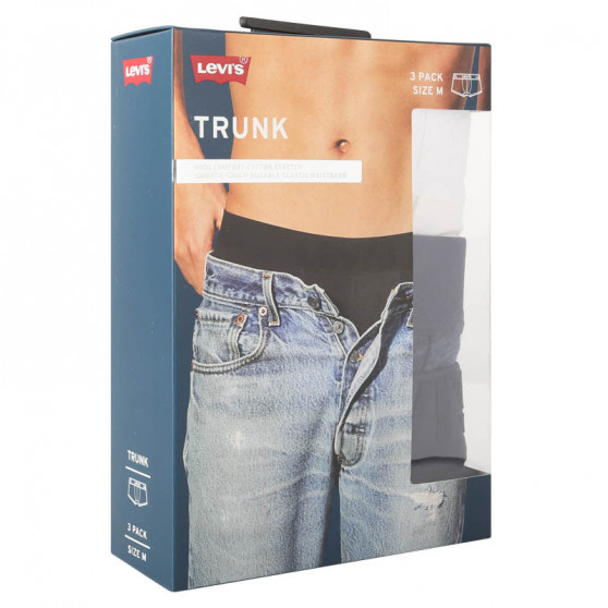 3PACK Мъжки боксерки Levis многоцветен (905042001 009)