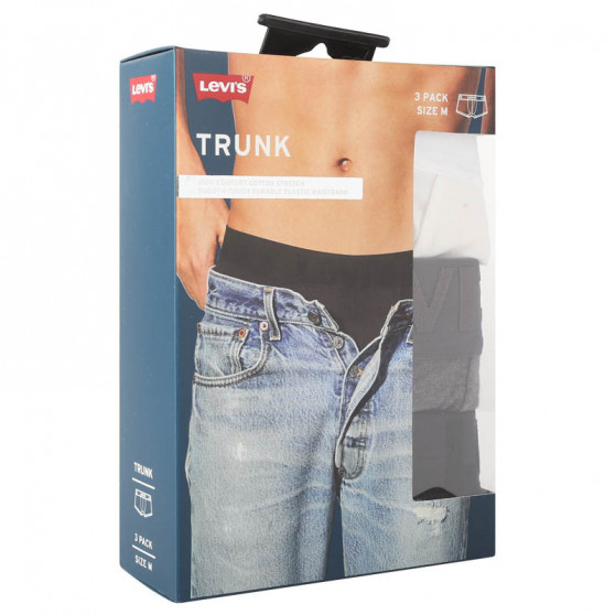 3PACK Мъжки боксерки Levis многоцветен (905045001 010)