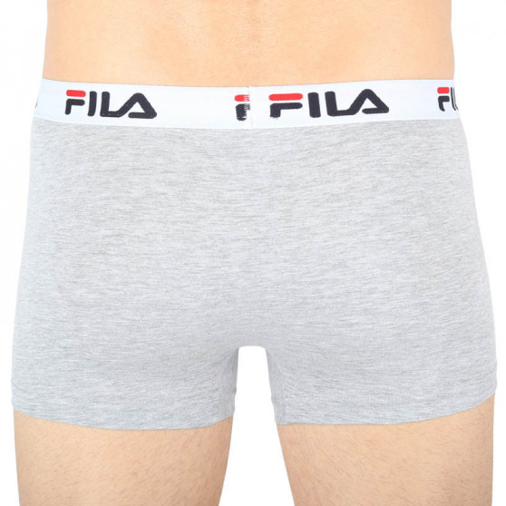 2PACK Мъжки боксерки Fila сиво (FU5016/2-400)