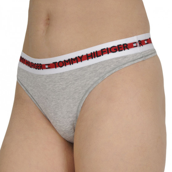 Дамски стрингове Tommy Hilfiger сив (UW0UW02458 PG5)