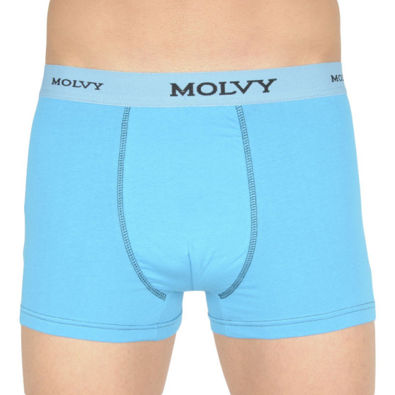 Мъжки боксерки Molvy blue (MP-1035-BEU)