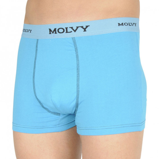 Мъжки боксерки Molvy blue (MP-1035-BEU)