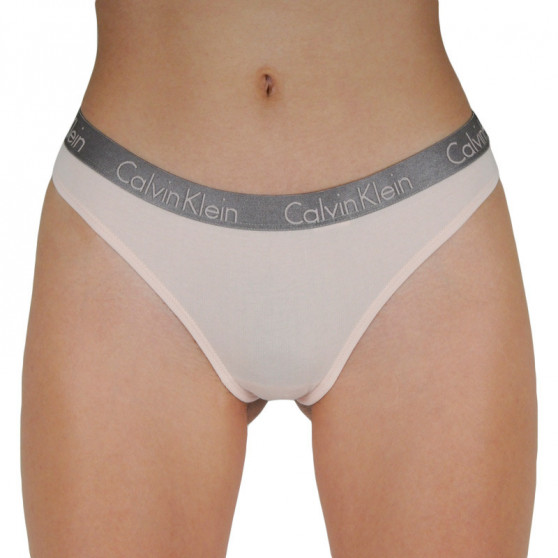 3PACK Дамски стрингове Calvin Klein многоцветен (QD3560E-T7W)