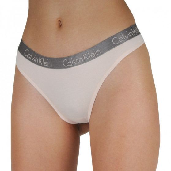 3PACK Дамски стрингове Calvin Klein многоцветен (QD3560E-T7W)