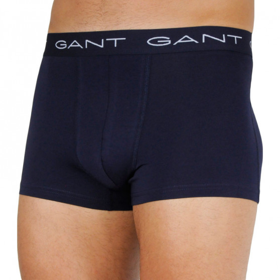 3PACK Мъжки боксерки Gant тъмно синьо (900003003-405)