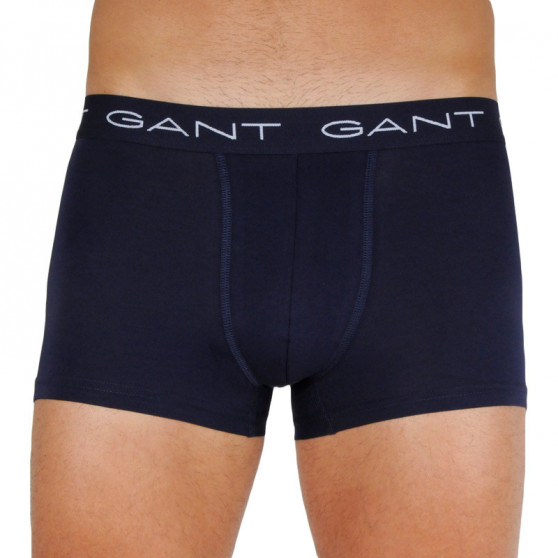 3PACK Мъжки боксерки Gant тъмно синьо (900003003-405)