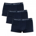 3PACK Мъжки боксерки Gant тъмно синьо (900003003-405)