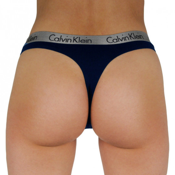 3PACK Дамски стрингове Calvin Klein многоцветен (QD3560E-T7W)