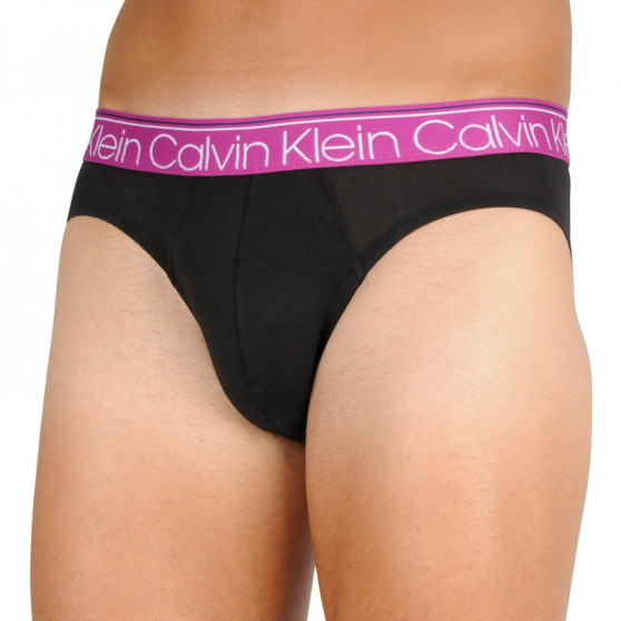 3PACK мъжки слипове Calvin Klein черено (NB2415A-T6D)