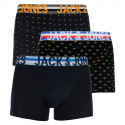 3PACK Мъжки боксерки Jack and Jones многоцветен (12151351)