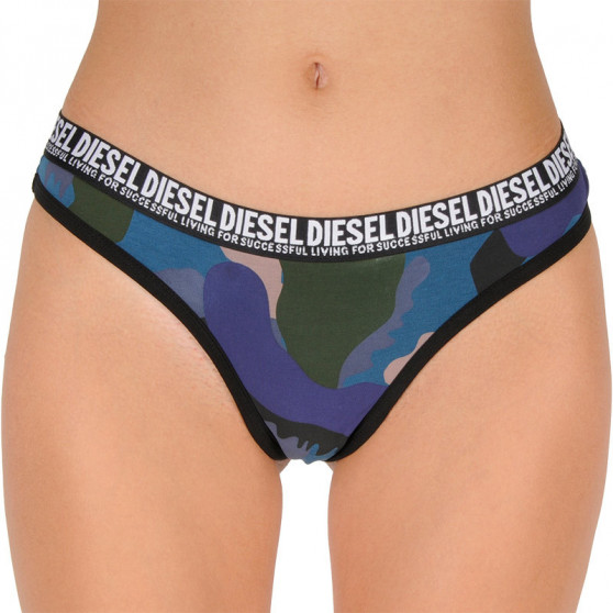 3PACK Дамски стрингове Diesel многоцветен (00SE0K-0HDAU-E5680)