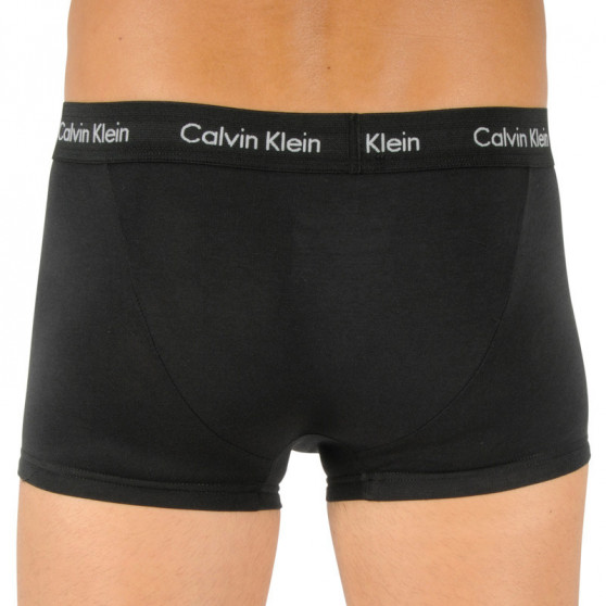 3PACK Мъжки боксерки Calvin Klein черено (U2664G-WHN)