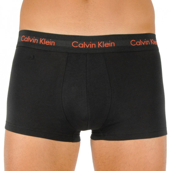 3PACK Мъжки боксерки Calvin Klein черено (U2664G-WHN)