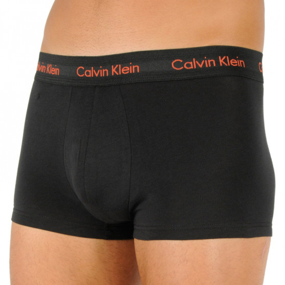 3PACK Мъжки боксерки Calvin Klein черено (U2664G-WHN)