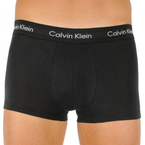 3PACK Мъжки боксерки Calvin Klein черено (U2664G-WHN)