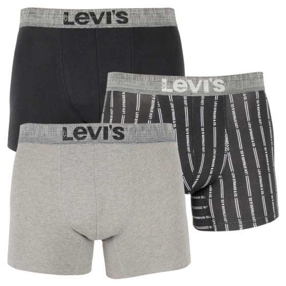 3PACK Мъжки боксерки Levis многоцветен (701203917 001)