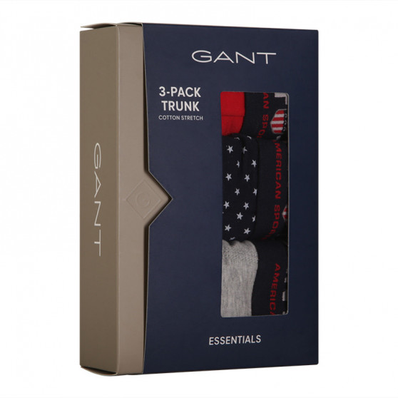 3PACK Мъжки боксерки Gant многоцветен (902133073-433)