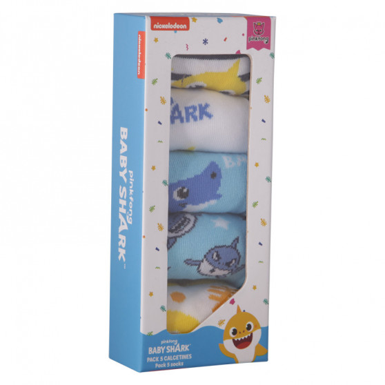 5PACK Бебешки чорапи Cerdá Baby Shark многоцветен (2200007755)