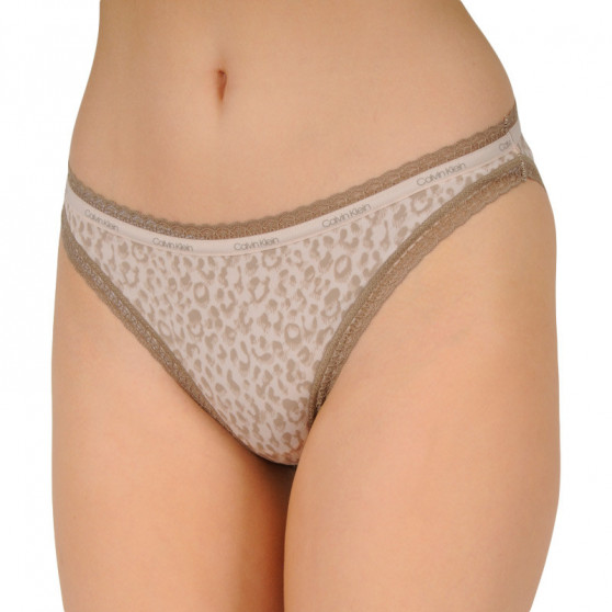 3PACK дамски бикини Calvin Klein multicolour (QD3804E-W4V)