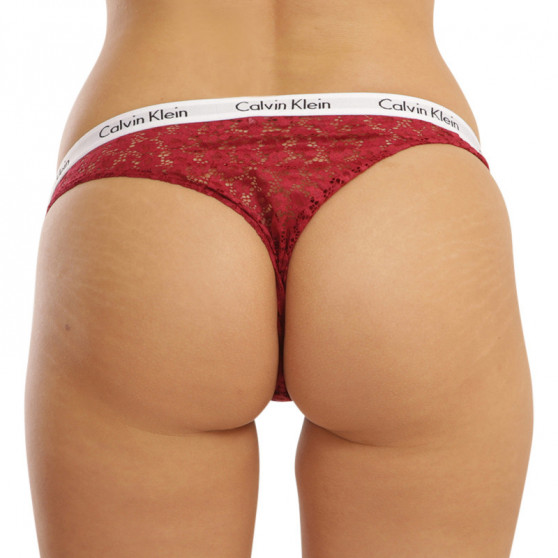 3PACK Дамски бразилски бикини Calvin Klein multicoloured (QD3925E-W5G)