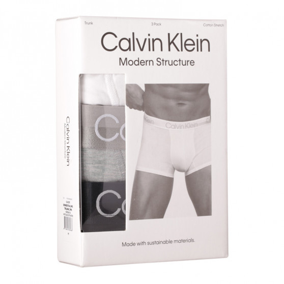 3PACK Мъжки боксерки Calvin Klein многоцветен (NB2970A-UW5)