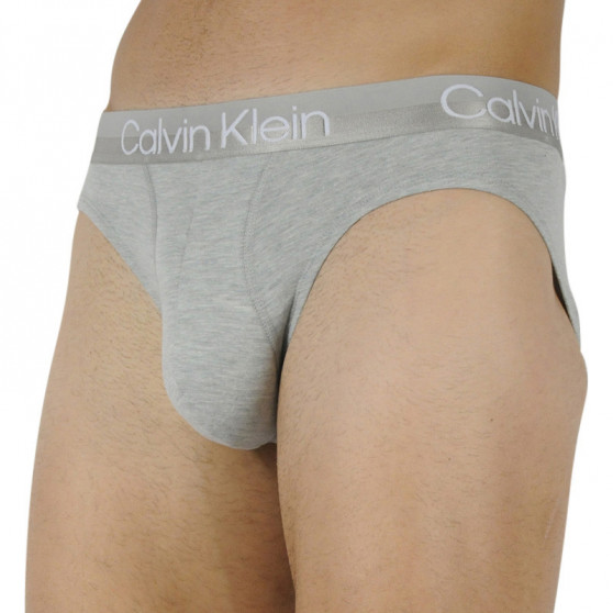 3PACK Мъжки слипове Calvin Klein многоцветен (NB2969A-UW5)