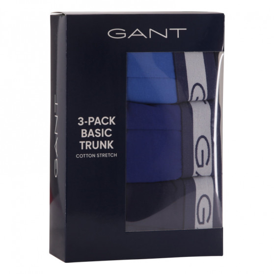 3PACK Мъжки боксерки Gant blue (902033153-405)