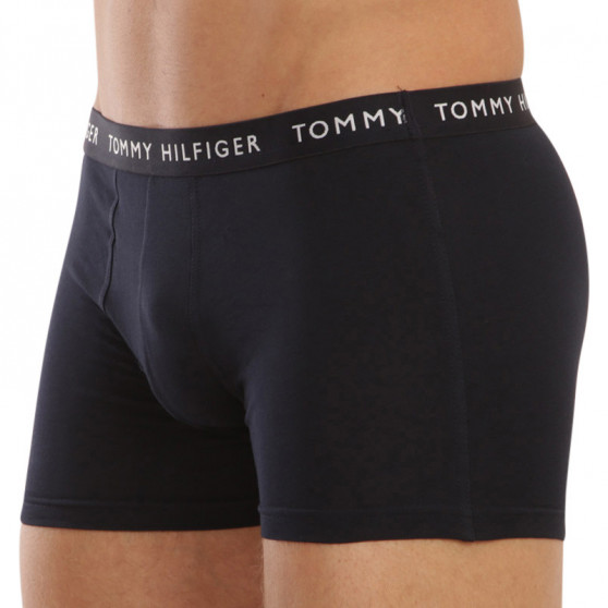 3PACK Мъжки боксерки Tommy Hilfiger тъмно синьо (UM0UM02203 0SF)