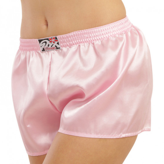 Дамски боксерки Styx класическа гума satin pink (L1160)